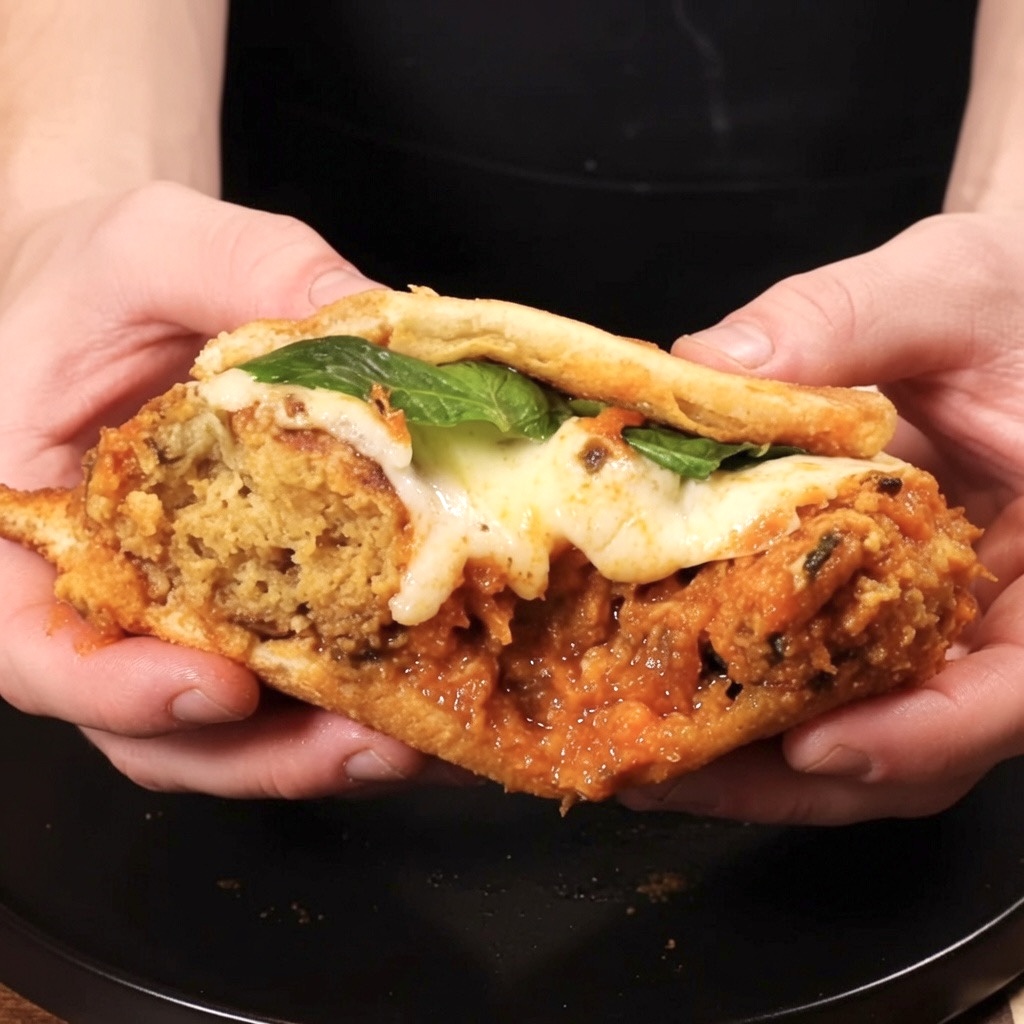 Eggplant Meatball Sub